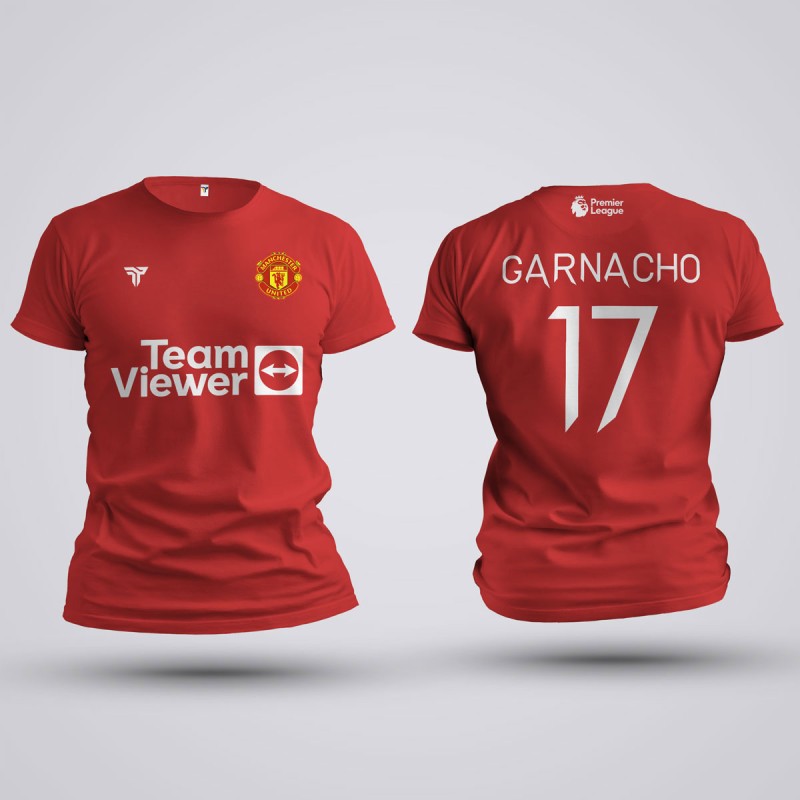 Tricou Garnacho - Manchester United - Rosu