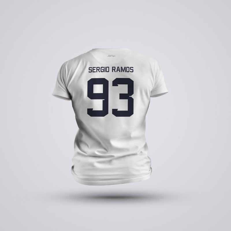 Tricou Copii Sergio Ramos - C.F Monterrey - Alb,Tricouri Fotbal