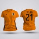 Tricou De Jong - Olanda - Portocaliu,Tricouri Fotbal