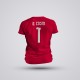 Tricou Copii Costa - Portugalia - Rosu,Tricouri Fotbal