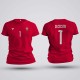 Tricou Diogo Costa - Portugalia - Rosu,Tricouri Fotbal