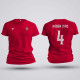 Tricou Ruben DIas - Portugalia - Rosu,Tricouri Fotbal