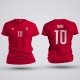 Tricou - Portugalia - Rosu - Personalizat,Tricouri Personalizate