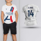 Tricou Copii Doue- PSG - Alb Tricou Copii Doue- PSG - Alb