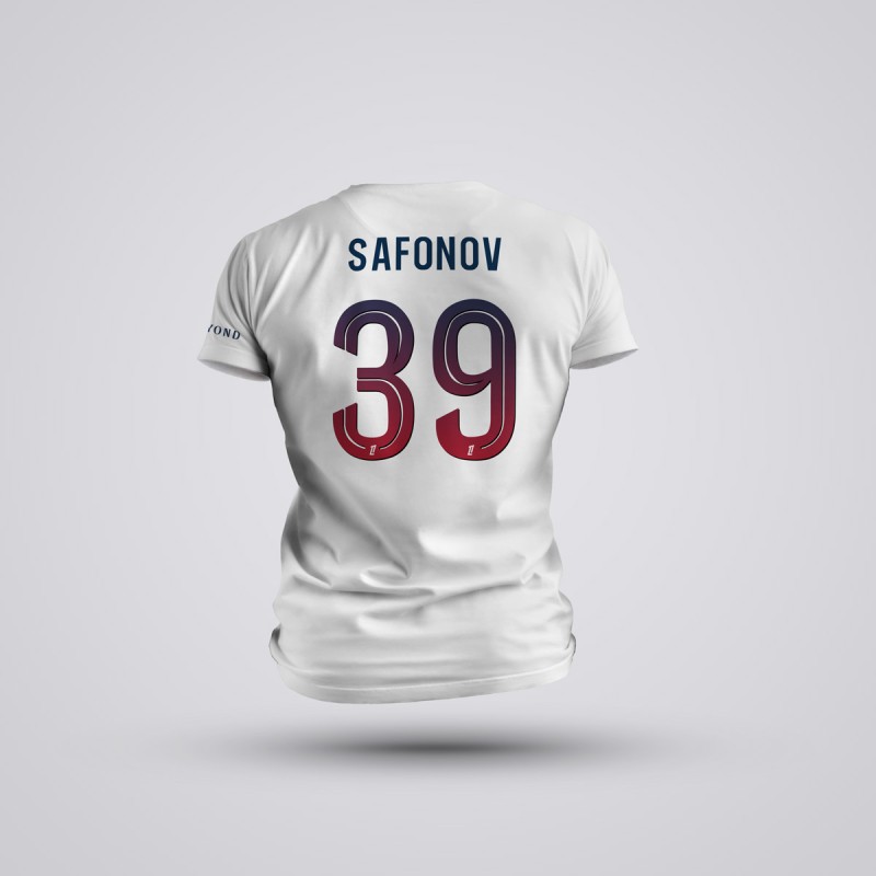Tricou Copii Safonov - PSG - Alb,Tricouri Fotbal