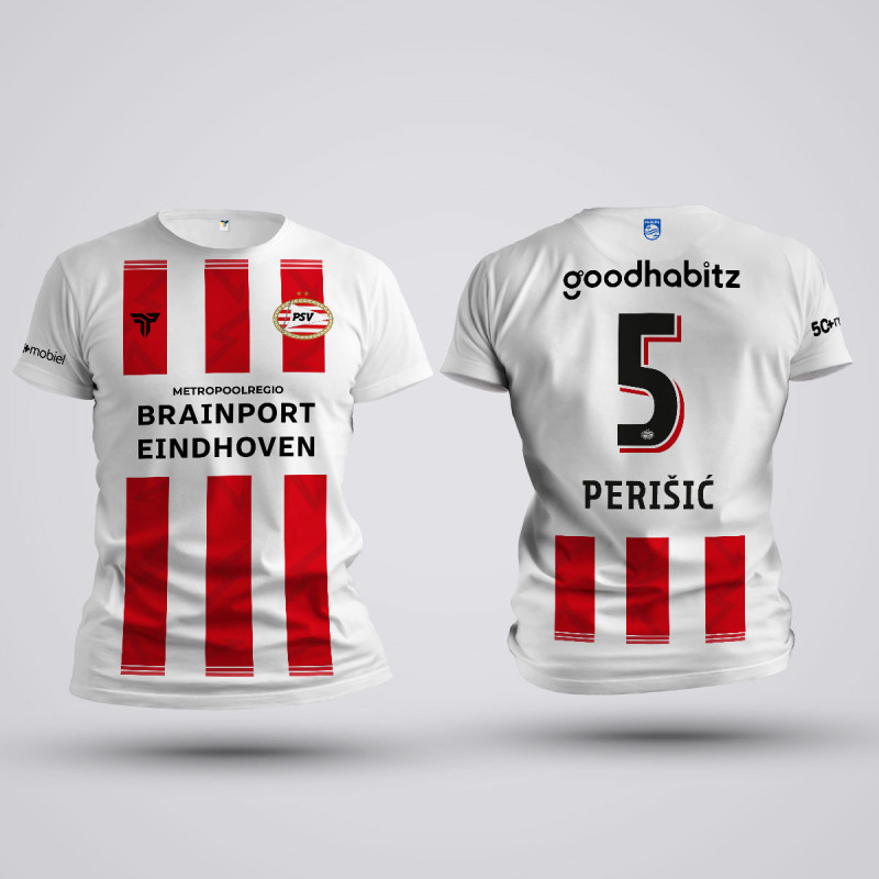 Tricou Ivan Perisic - PSV - Alb