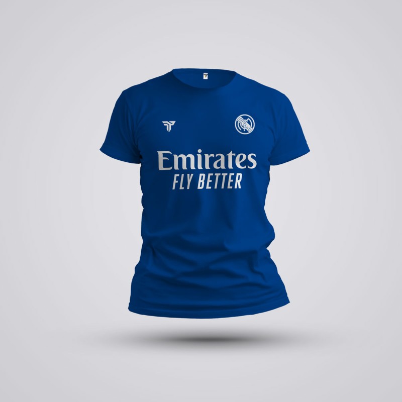Tricou Copii Courtois - Real Madrid - Albastru