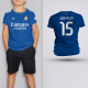 Tricou Copii Guler - Real Madrid - Albastru Tricou Copii Guler - Real Madrid - Albastru