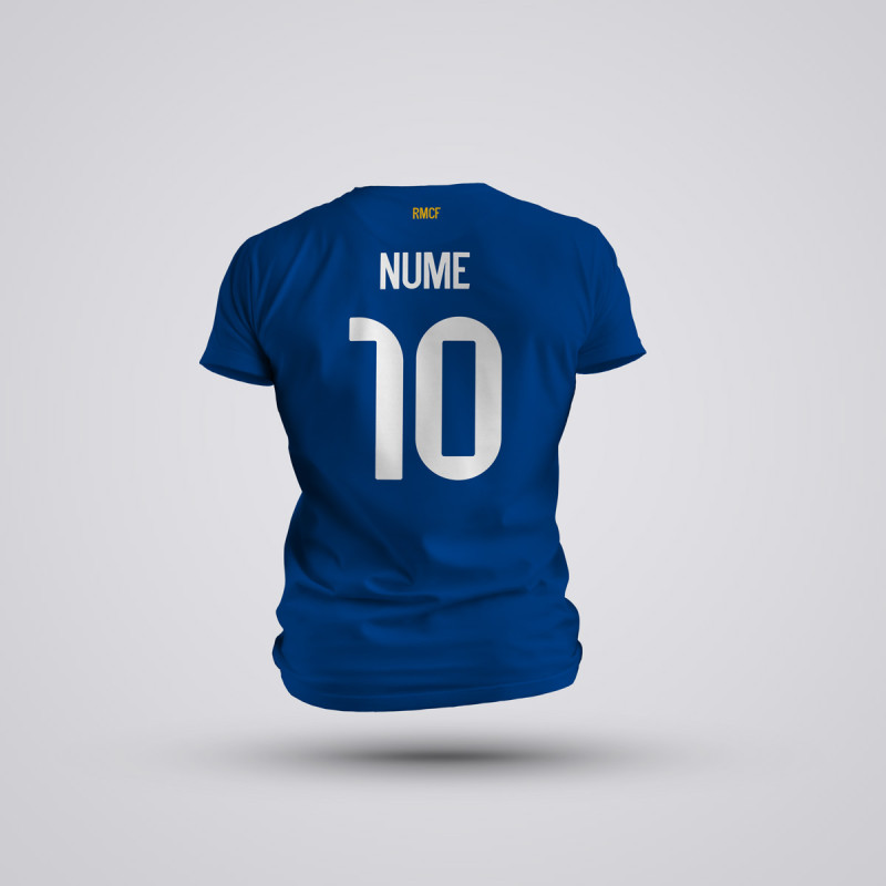 Tricou - Real Madrid - Albastru - Personalizat,Tricouri Personalizate