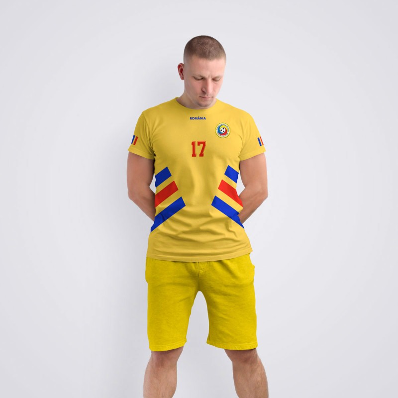 Tricou Belodedici - Romania 94 - Galben,Tricouri Fotbal