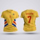 Tricou Lacatus - Romania 94 - Galben,Tricouri Fotbal