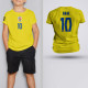 Tricou Copii Hagi - Romania - Galben,Tricouri Fotbal
