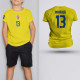 Tricou Copii Mihaila - Romania - Galben,Tricouri Fotbal