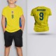 Tricou Copii Munteanu - Romania - Galben,Tricouri Fotbal