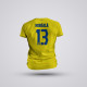 Tricou Mihaila - Romania - Galben,Tricouri Fotbal