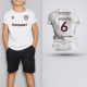 Tricou Copii Kramer - R1923 - Alb,Tricouri Fotbal