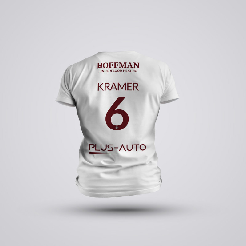 Tricou Kramer - R1923 - Alb,Tricouri Fotbal