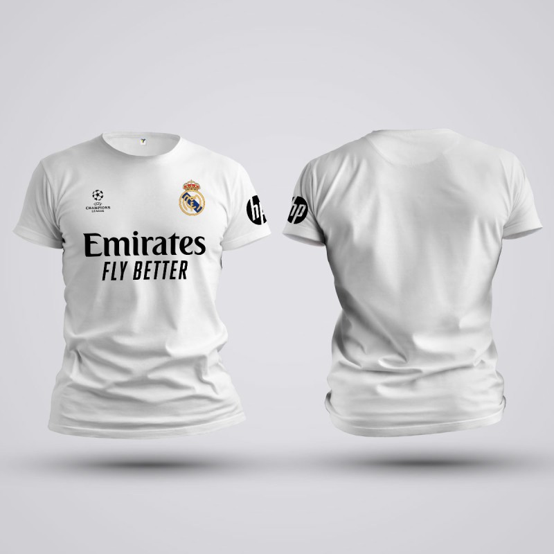 Tricou - Real Madrid - Alb,Tricouri Fotbal