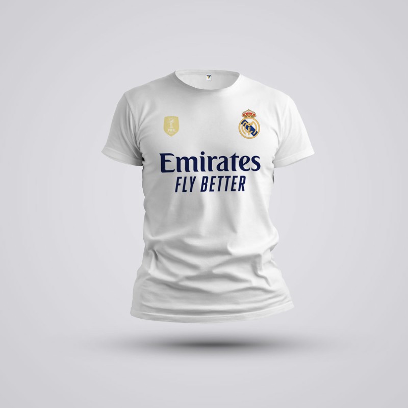 Tricou Copii - Real Madrid - Alb
