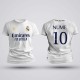 Tricou - Real Madrid - Alb - Personalizat