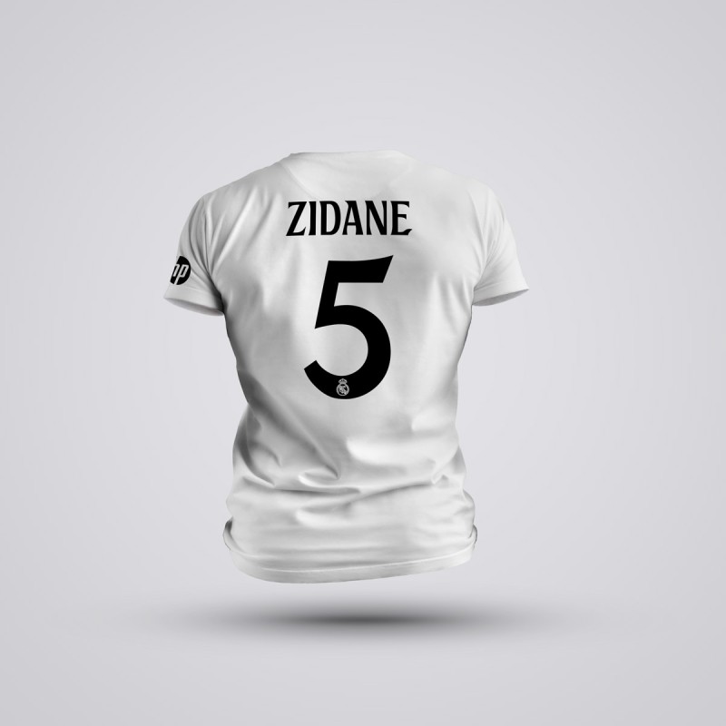 Tricou Zidane - Real Madrid - Alb,Tricouri Fotbal