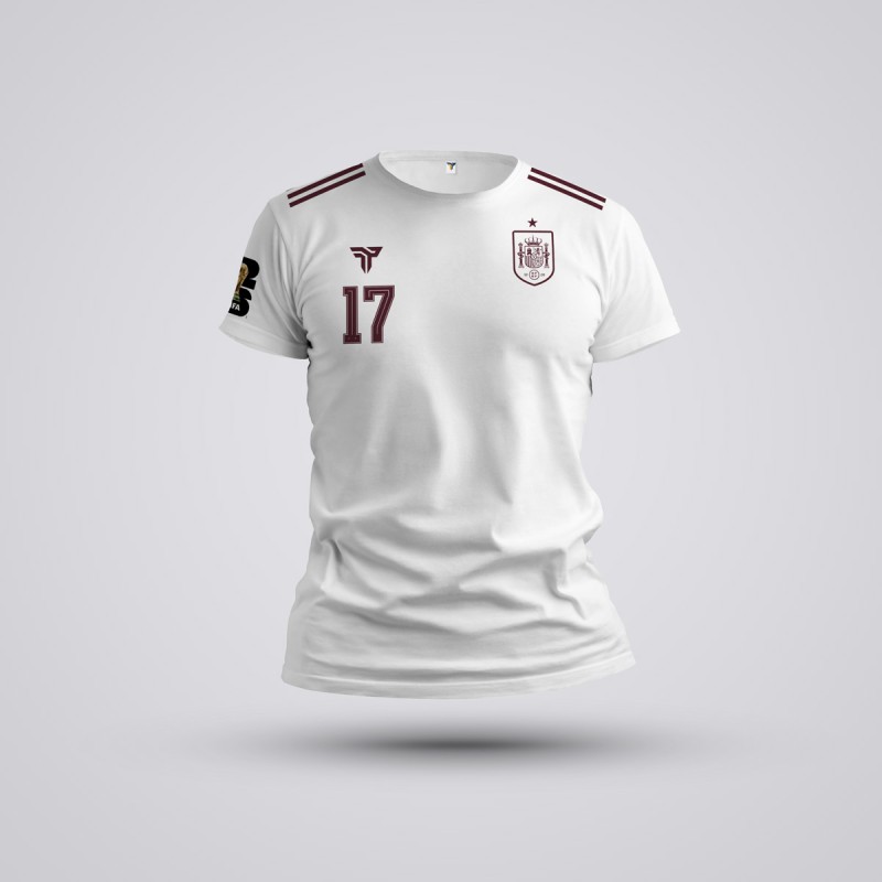 Tricou Nico Williams - Spania - Alb,Tricouri Fotbal