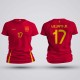 Tricou Nico Williams - Spania - Rosu,Tricouri Fotbal