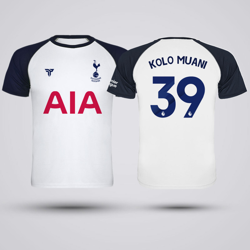 Tricou Kolo Muani - Tottenham Hotspur - Alb Tricou Kolo Muani - Tottenham Hotspur - Alb
