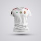Tricou Copii - Ungaria - Alb ,Tricouri Fotbal