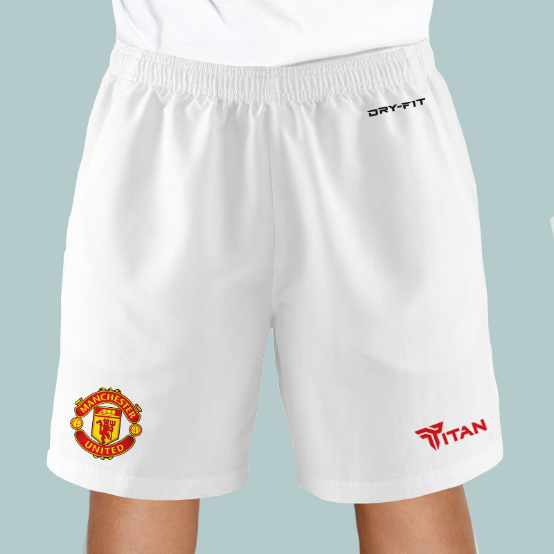 Pantaloni Scurti Copii - Manchester United - Alb